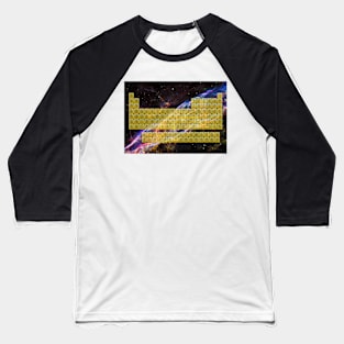 Veil Nebula Periodic Table Baseball T-Shirt